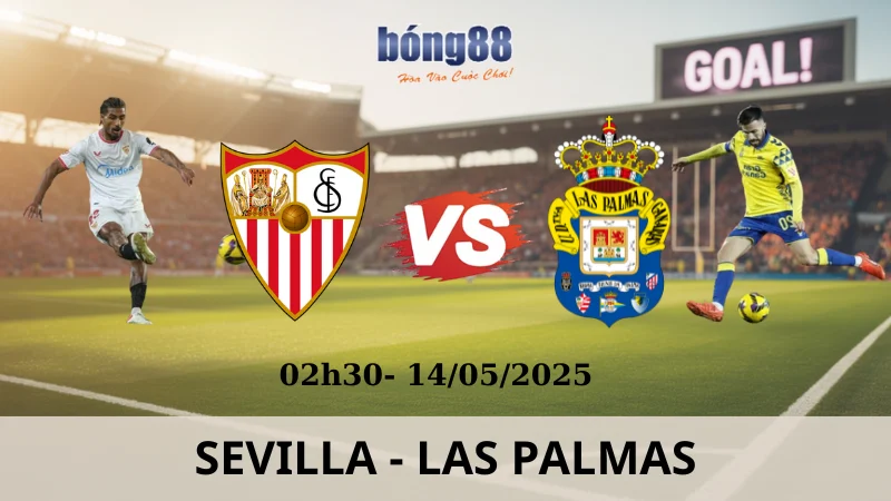 Kèo Nhà Cái La Liga - Sevilla vs Las Palmas 14/05/2025 Kèo Nhà Cái La Liga - Sevilla vs Las Palmas 14/05/2025